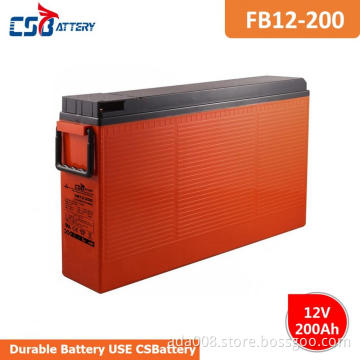 CSBattery 12V200Ah Front terminal Free Maintenance AGM Battery